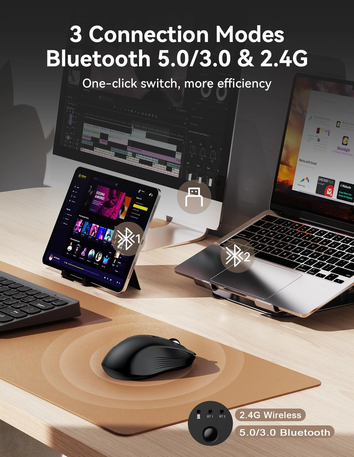 Rechargeable Mouse - Bluetooth