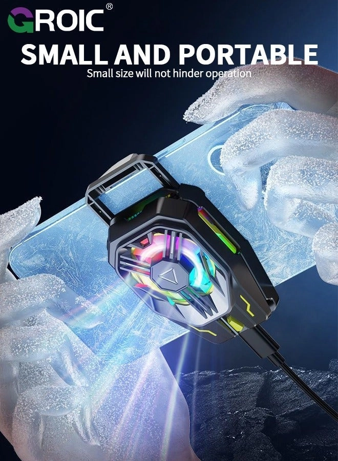 Phone Cooler - 4.5-7 inch Black