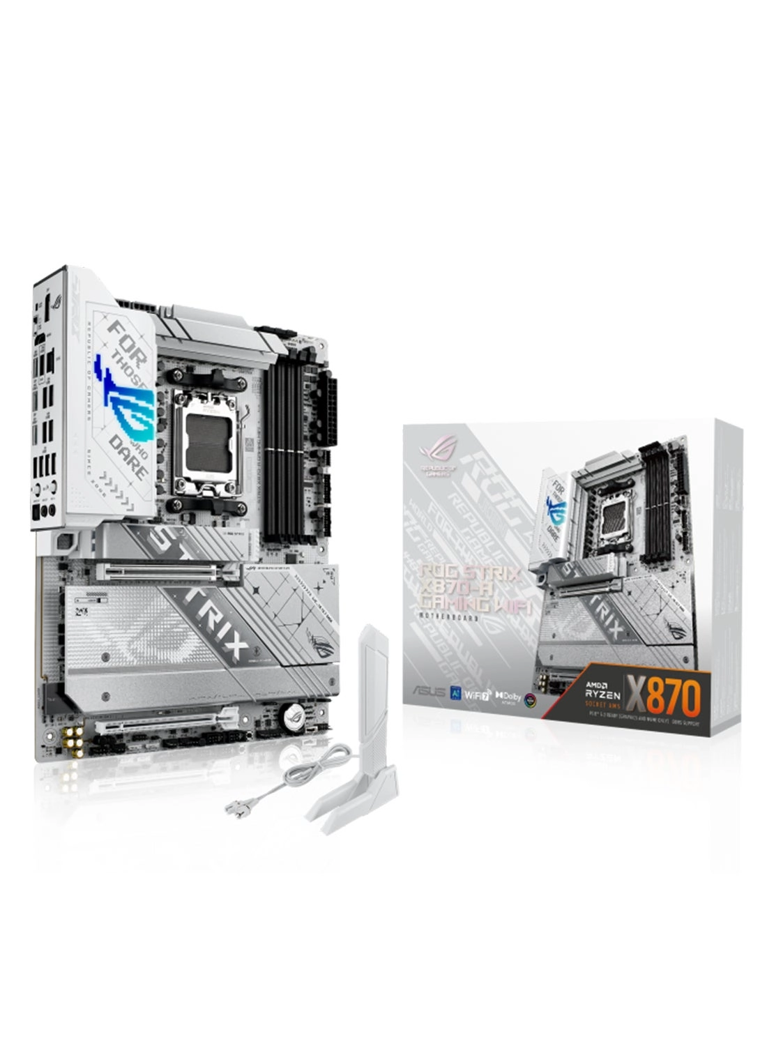 ROG STRIX X870-A - AM5 Socket DDR5 192GB Max Memory