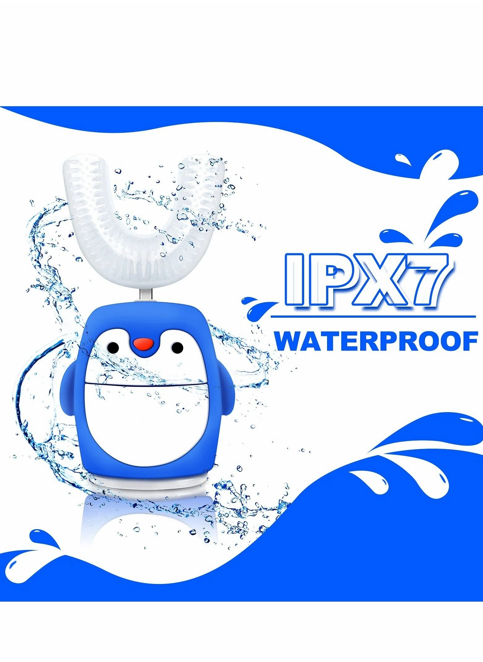 U Shaped Electric Toothbrush - Automatic 5 Modes IPX7