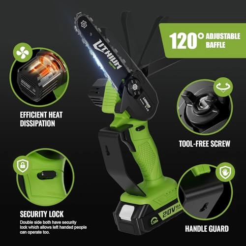 Mini Chainsaw Cordless - 800 watts