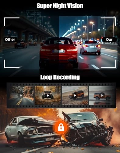 Mirror Dash Cam - 1080P