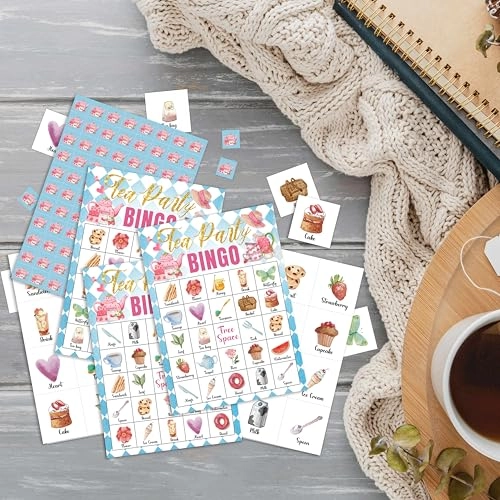 Tea Party Bridal Shower Games - Adult