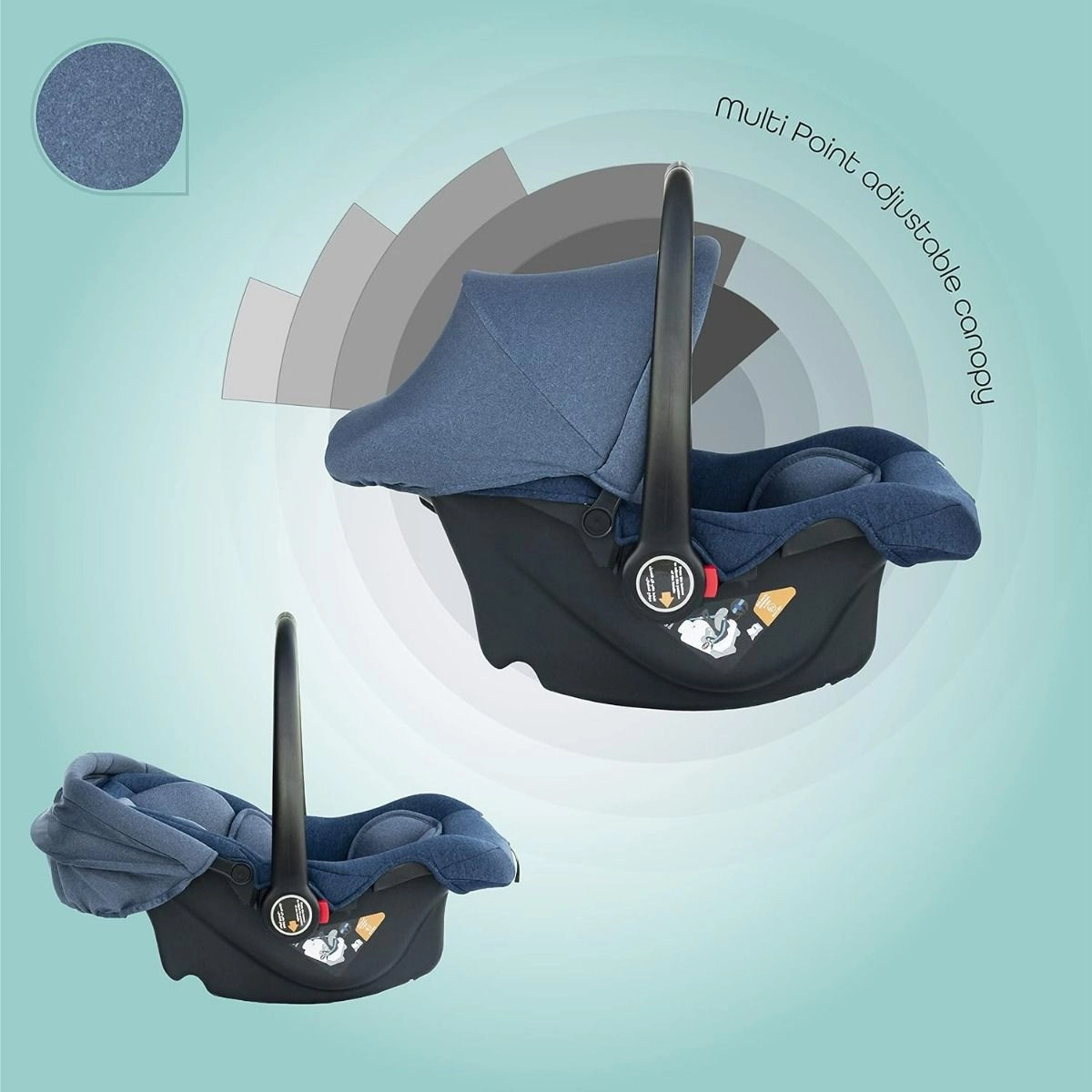 Bibo Infant - 13 kilogram Rear Facing Blue