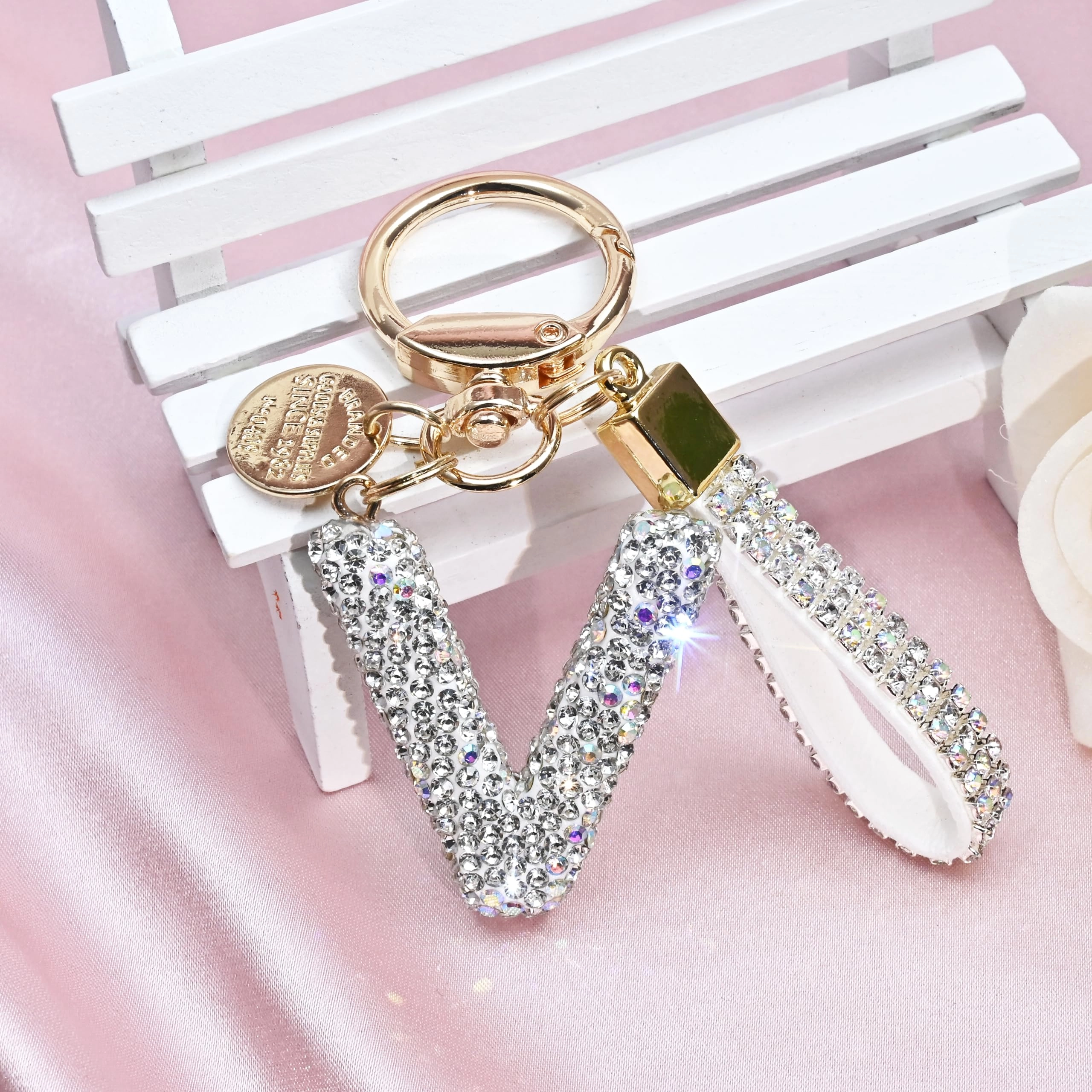 Initial Letter Keychain - Letter