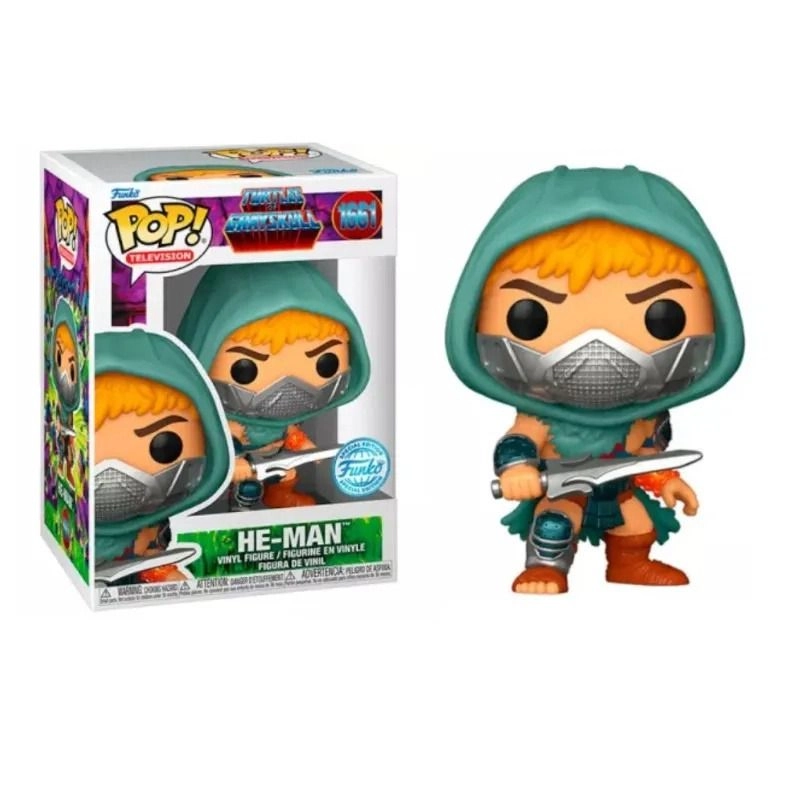 FUNKO Laser Power He-Man - MOTU - POP! Animation (SDCC'22)