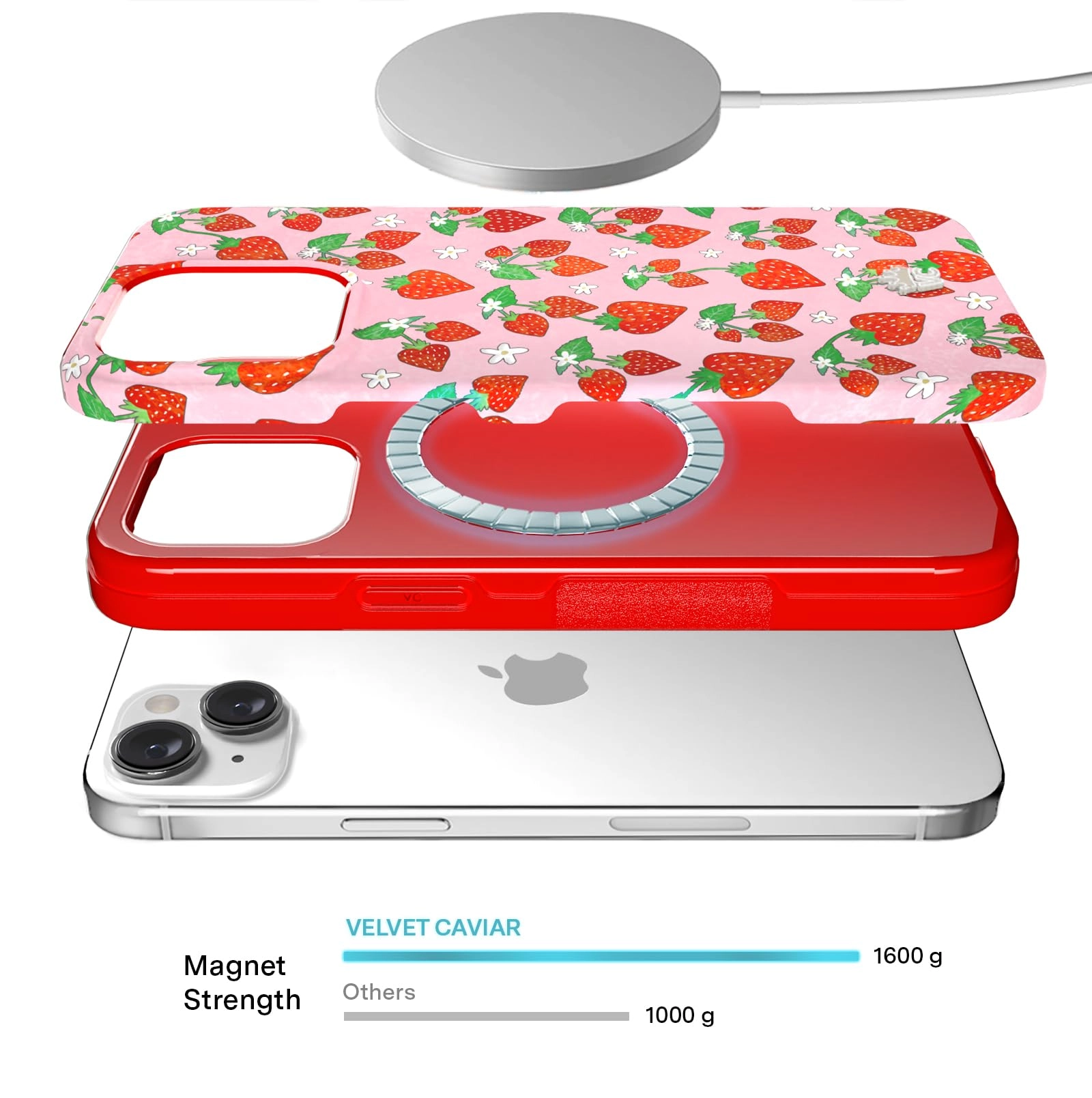 iPhone 15 Plus Case - Thermoplastic Polyurethane Basic Case with MagSafe for iPhone 15 Plus