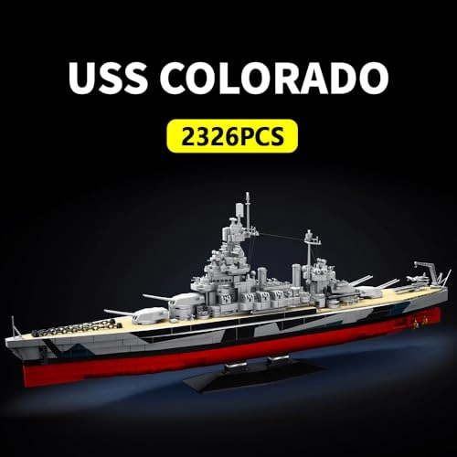 Colorado Battleship - USS Colorado 2326 pcs
