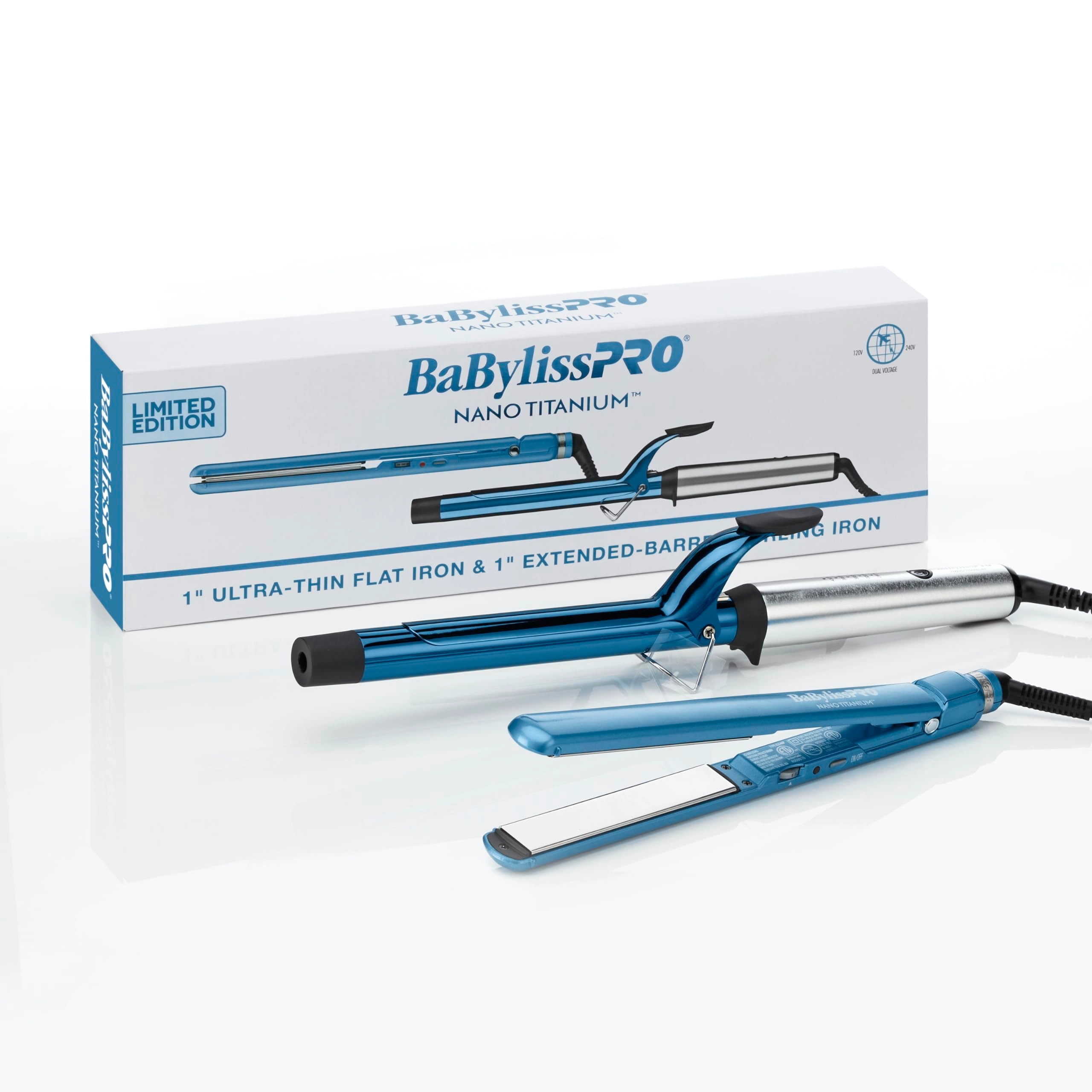 Nano Titanium Ultra-Thin Flat Iron - 1 inch