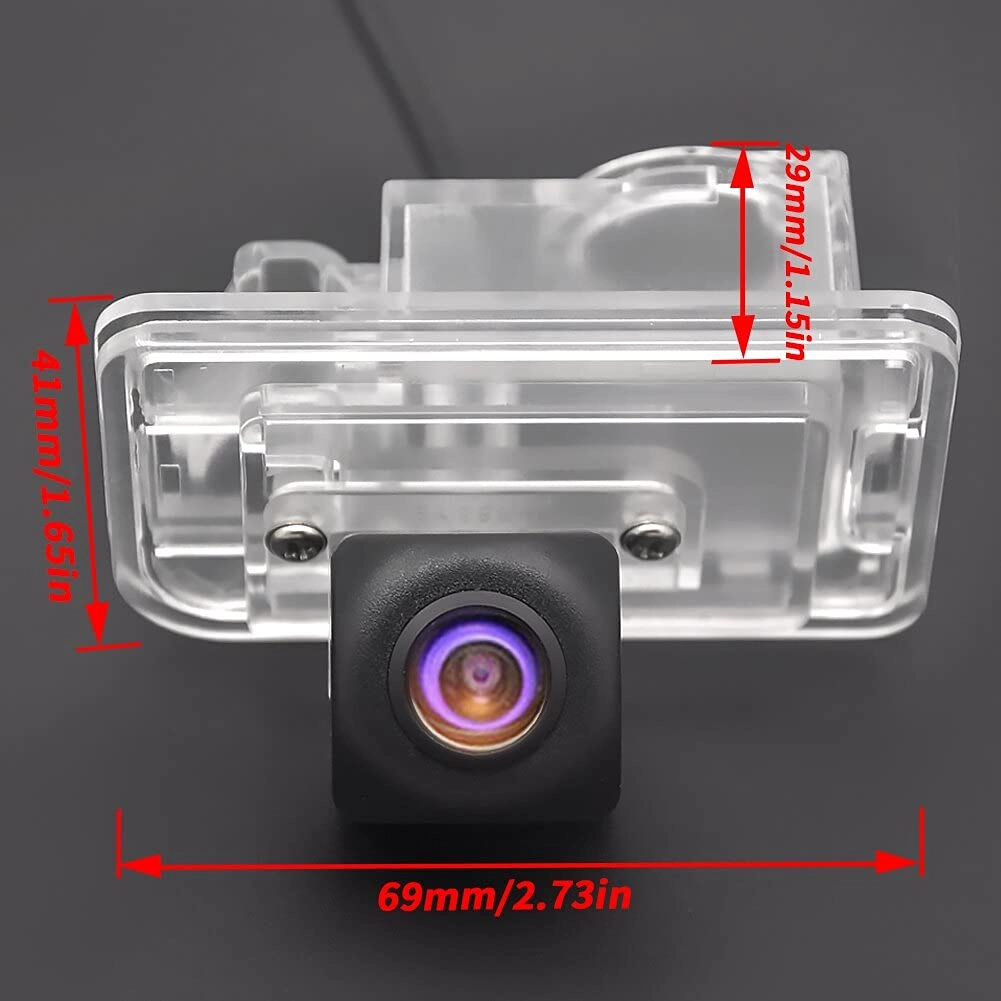 Rear View Camera - Night vision RCA 1280 * 720 pixels