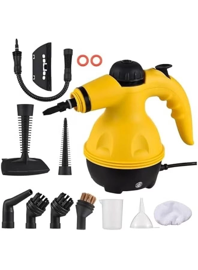 Handheld Steam Cleaner - 6 settings Large water tank Set