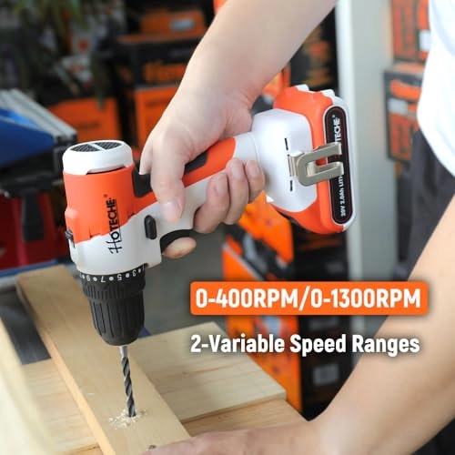 Cordless Drill + Cordless Impact Driver - 2 x 2.0Ah 20V