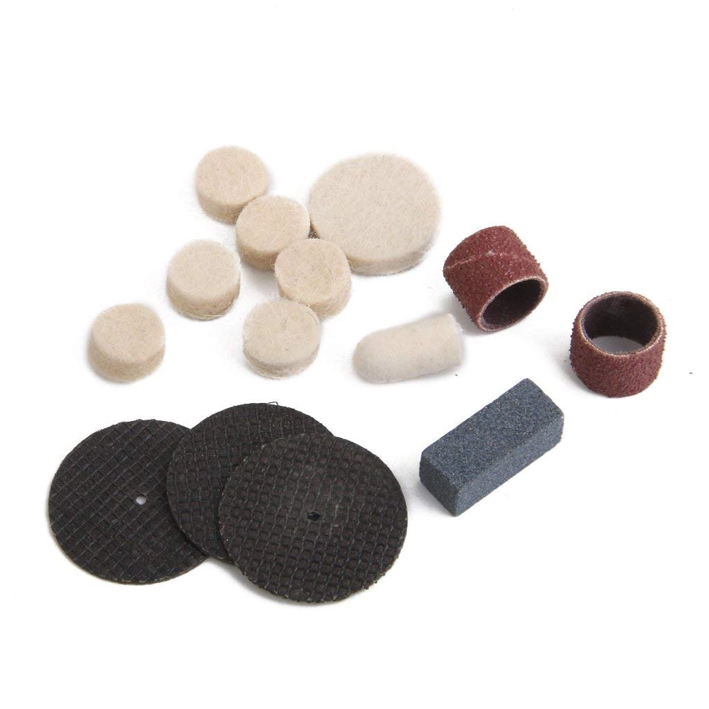 Cutting Grinding Electric Polishing Engraving Drill Bits Rotary Round Set - 105Pc 12mm