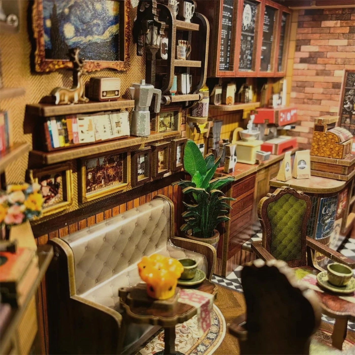 Book Nook Kit - Corner Coffee Shop