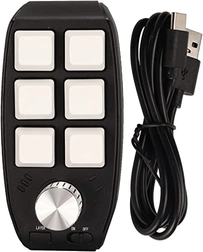 6 Key Mini Keypad - Programmable Bluetooth