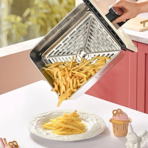 Air Fryer Glass + Frying Pan