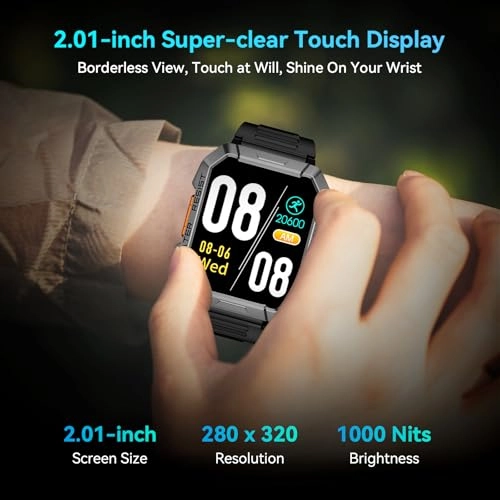 Military Smartwatch Aluminium