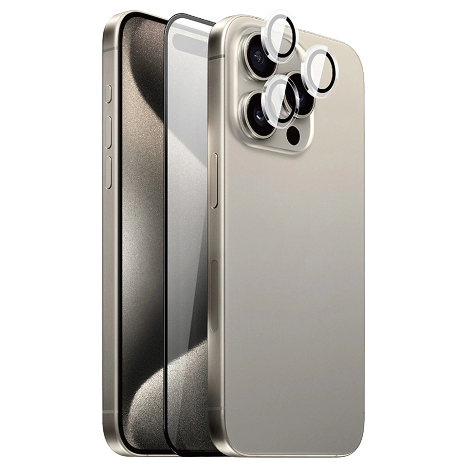 WIWU HD Clear Screen Protector + Camera Lens Protector for iPhone 16 Pro