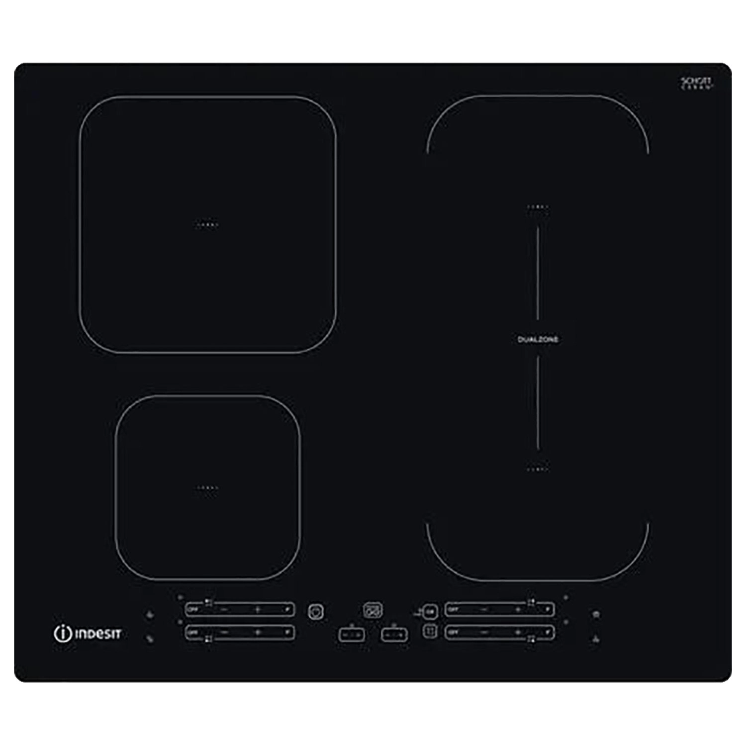 Indesit IB-65B60NE Induction hob