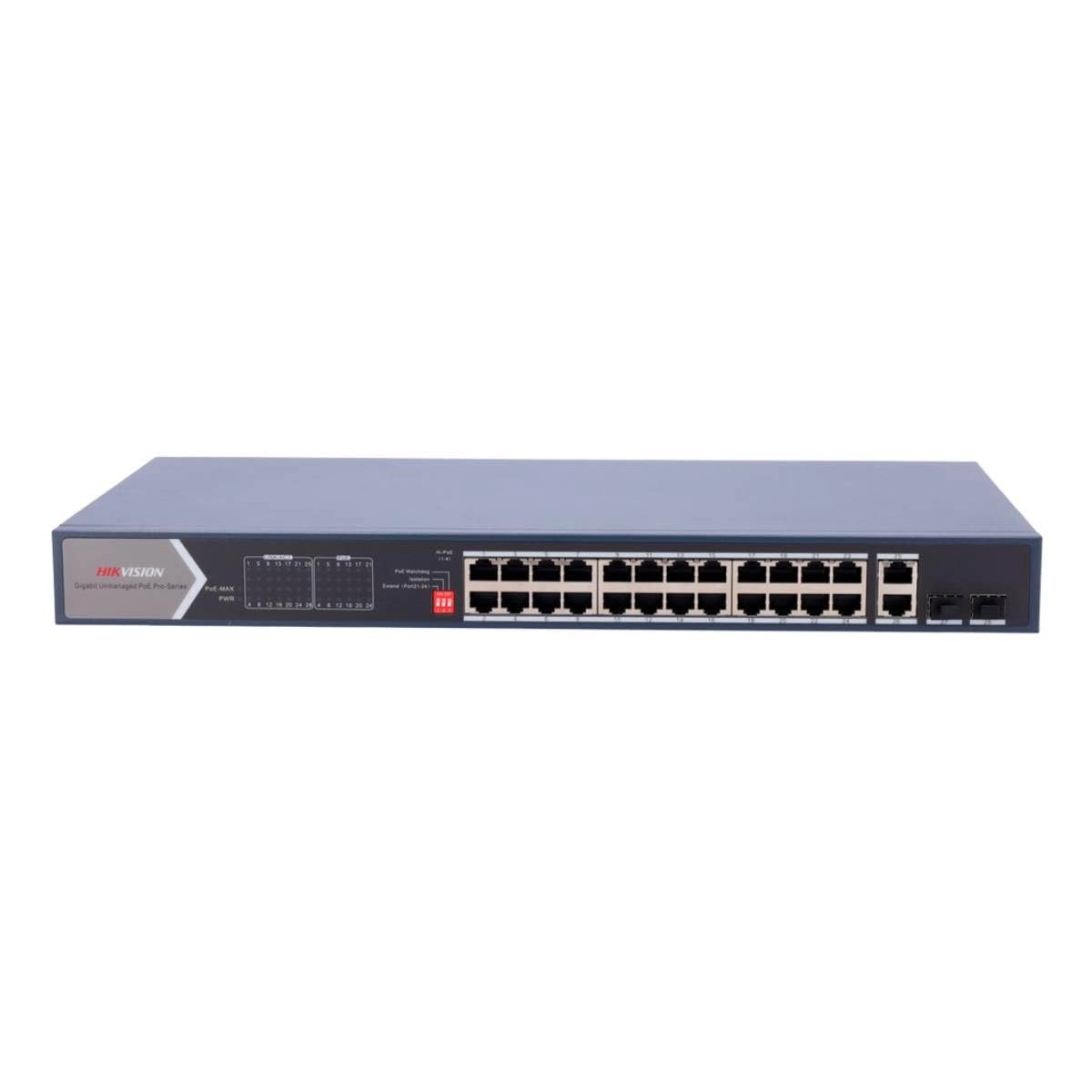 Hikvision DS-3E0528HP-E - 24-ports