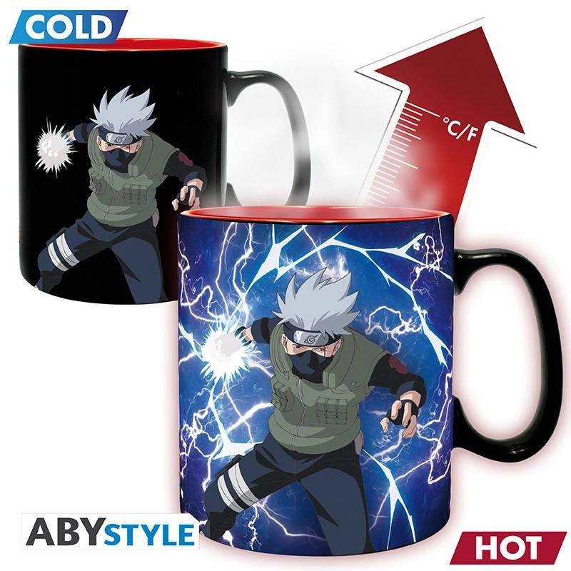 Naruto Shippuden Kakashi Itachi Mug - Heat Change - 460 ml