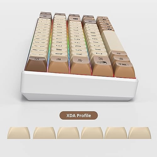 XDA Profile PBT Keycaps - US/UK Wired