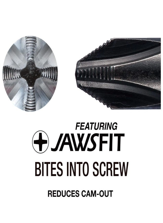 MEGADORA Tang-Thru Screwdriver Set (8 Pcs)