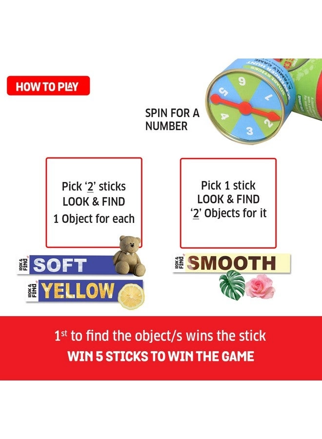 Smart Sticks Scavenger Hunt - 8–14 60 pieces