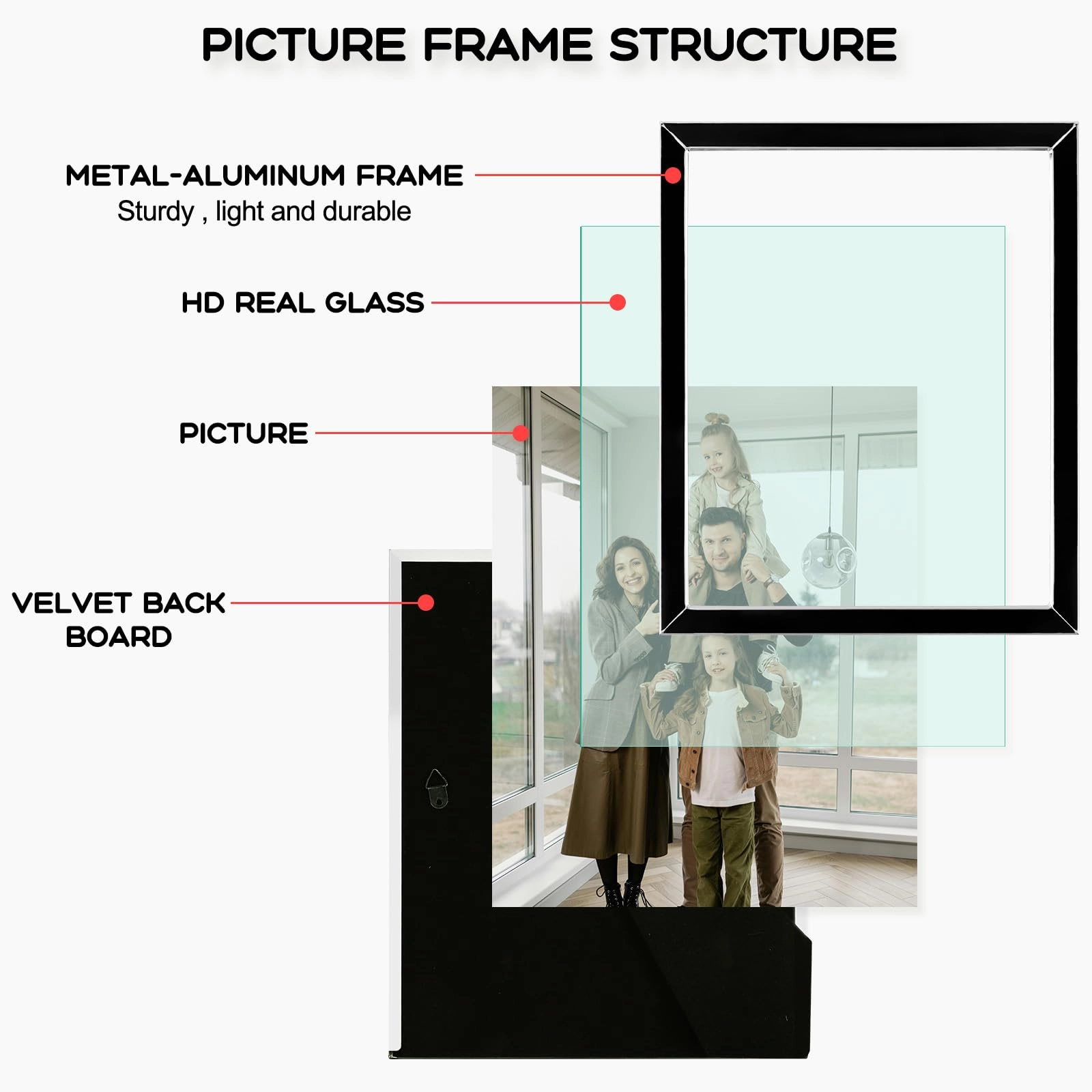 Enamel Picture Frame - 8x10