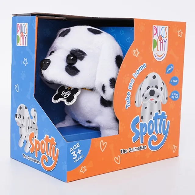 Battery Operated Walking Pet Spotty - 6.5-Inch
