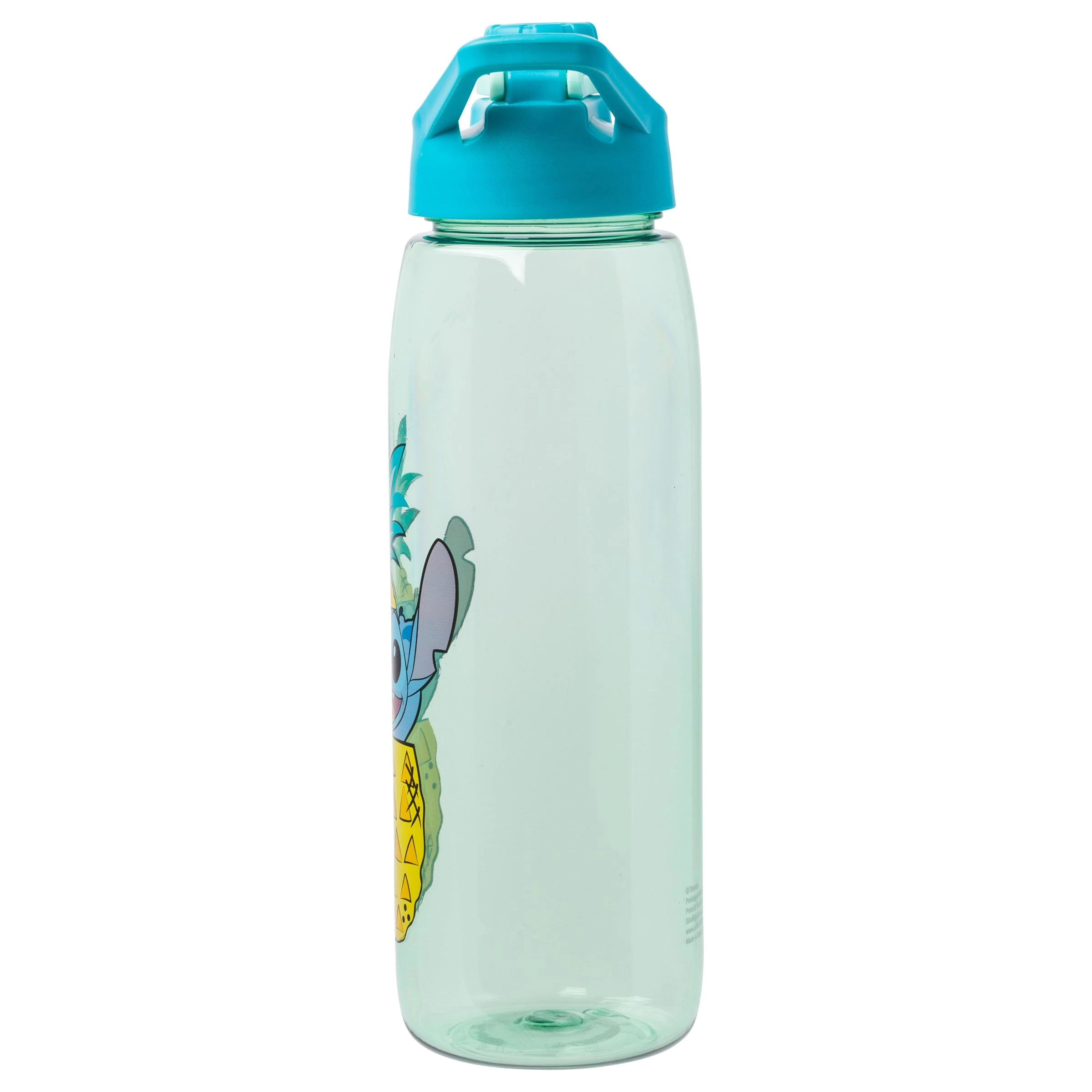 Lilo and Stitch Pineapple Water Bottle - Screw-On Lid