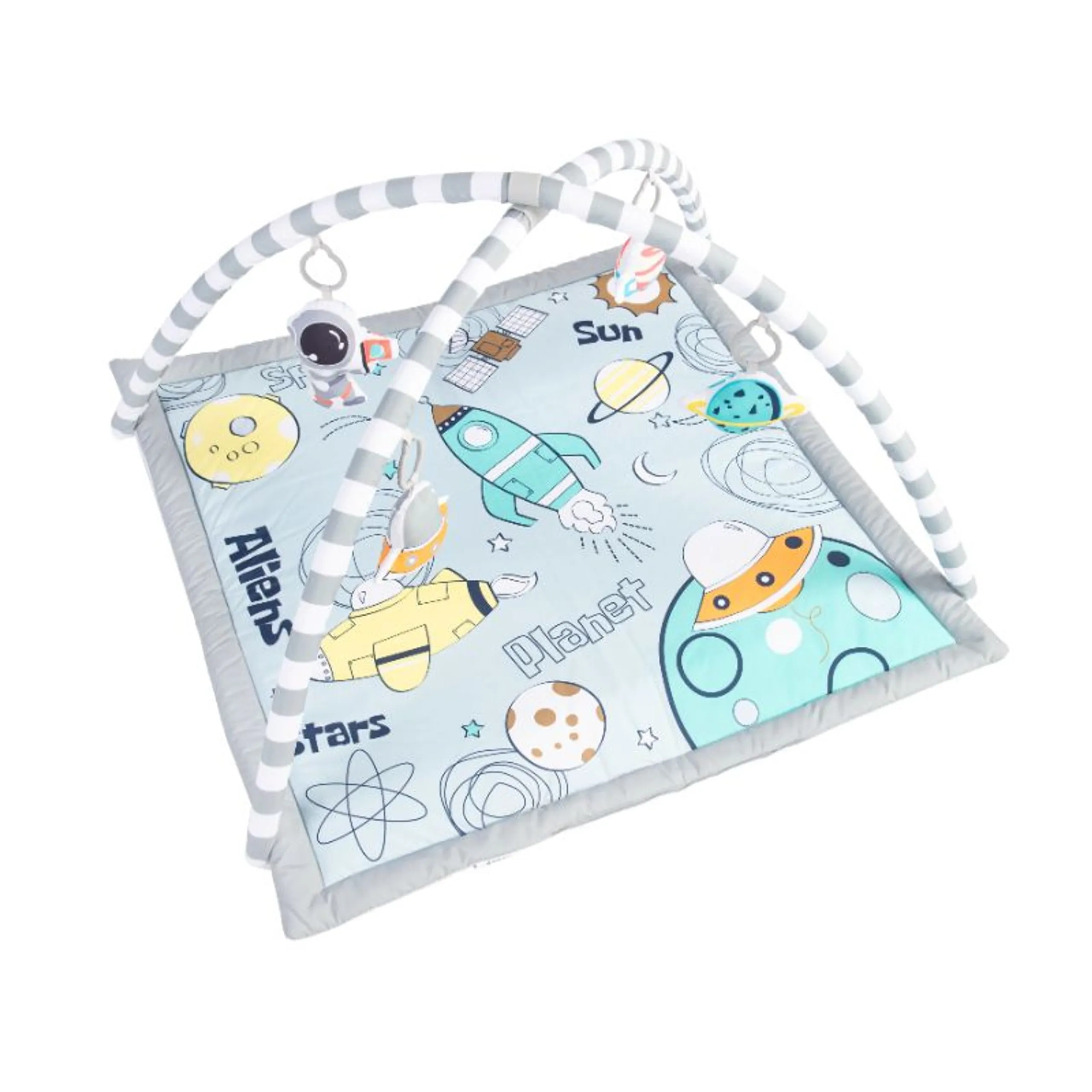 6-in-1 Grow With Me Play Mat - 0 month