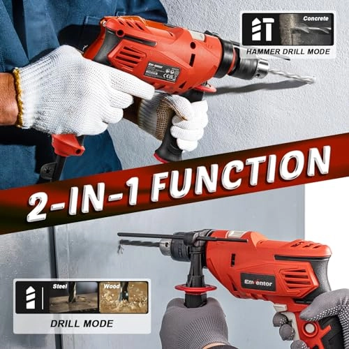 Hammer Drill - 900W 0-3000RPM 13mm Chuck