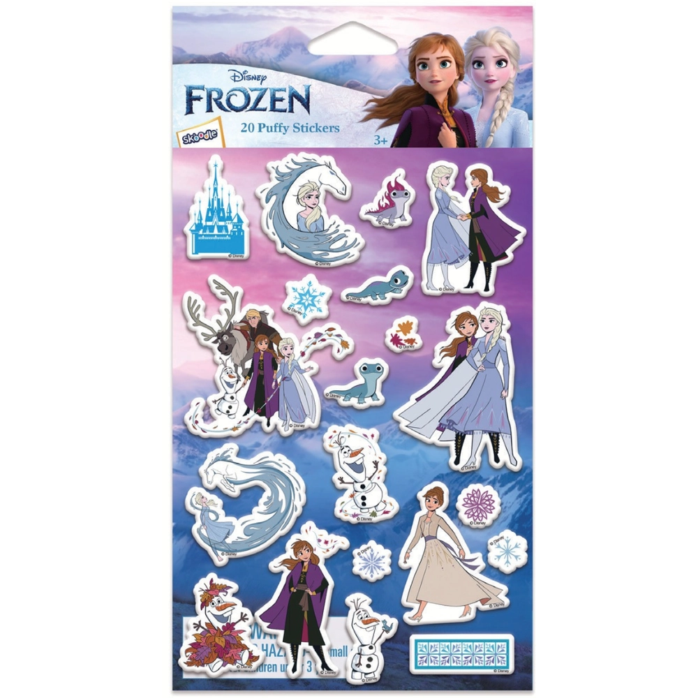 Disney Frozen Sticker Book 3D Puffy 20 pcs