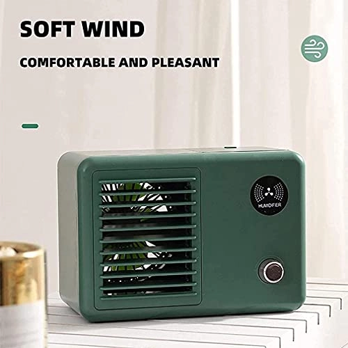 Rechargeable Evaporative Air Cooler - 300ML 3 Speeds 2000mAh