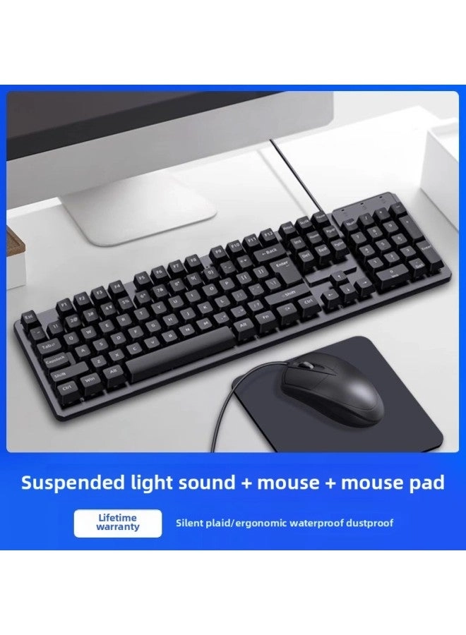 Mechanical Feel - Wired + E-sports Mouse