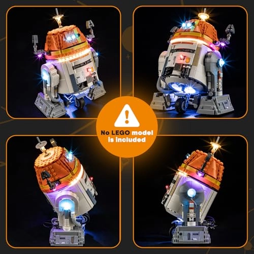 Light for LEGO Chopper (C1-10P) 75416