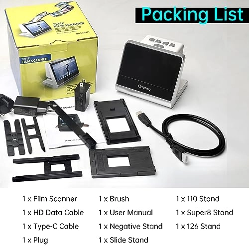 Film and Slide Scanner - Type-c mini HD