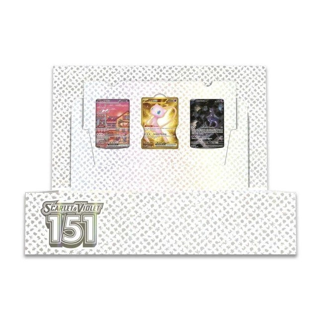 Scarlet & Violet -151 Ultra-Premium Collection - 1 etched foil promo card 16 booster packs