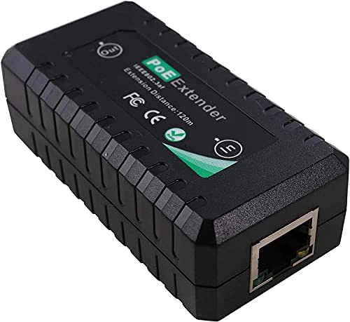 1-Port PoE Extender - 12.2W 1 RJ-45 IEEE 802.3af 10/100M