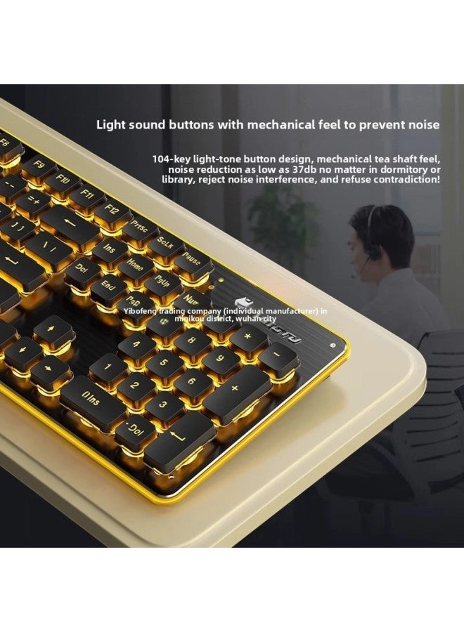 Mechanical Feel - Wired + E-sports Mouse