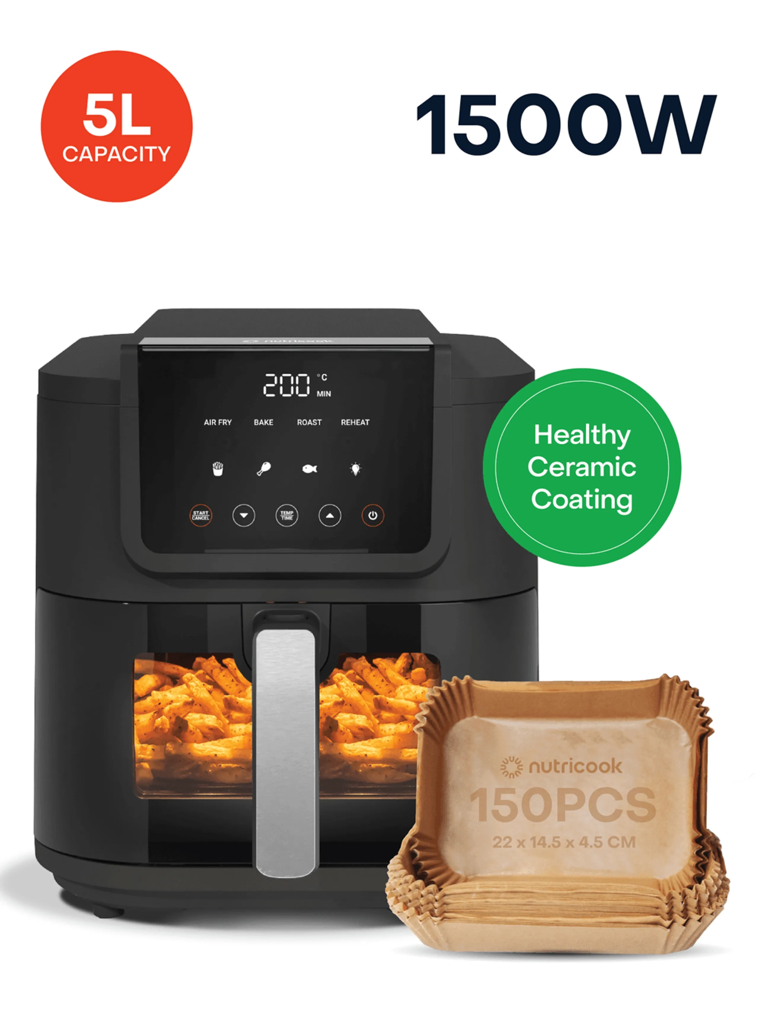 Digital Slim Air Fryer AFS100