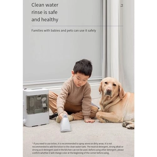 Sofa Cleaning Machine - integrated spraying and brushing suction 360W