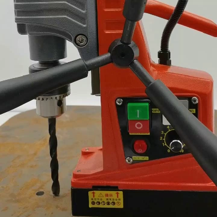 Magnetic drill - 150mm stroke 30mm displacement Blue-f