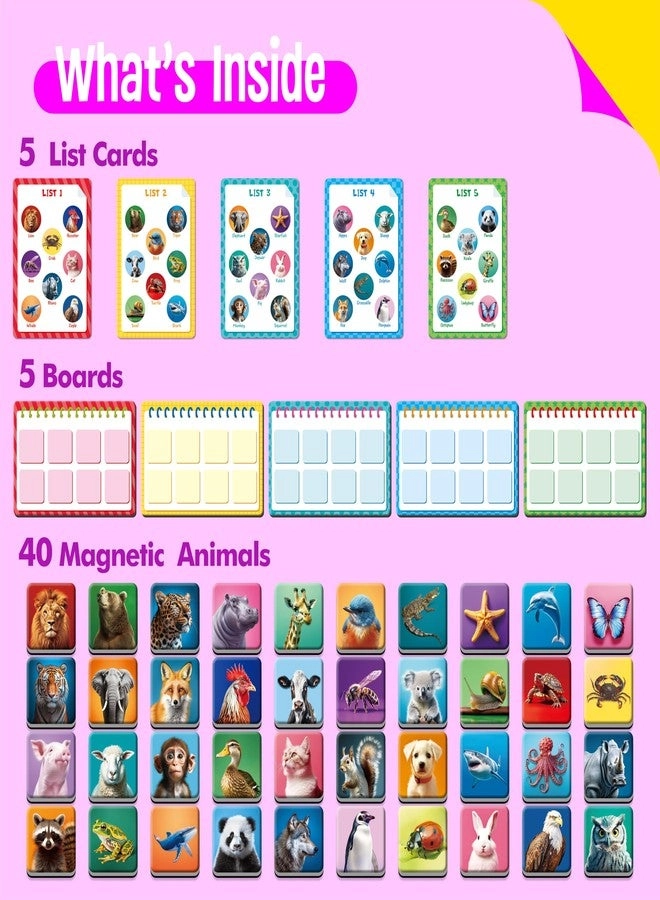 Magnetic Animal Matching Game - Funny Animals