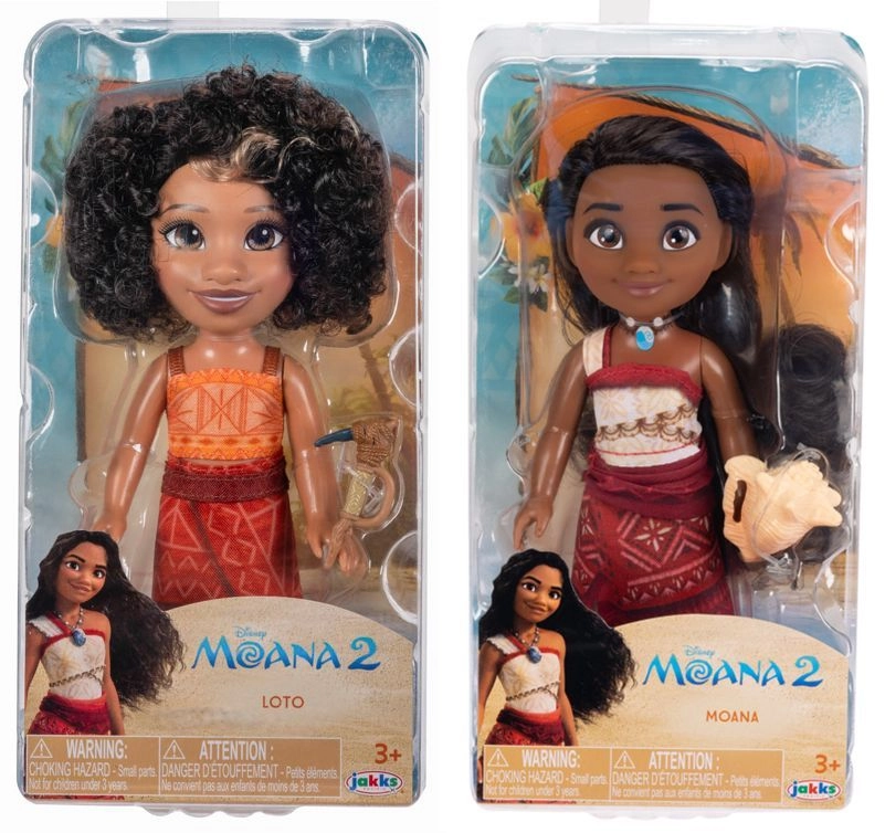 Disney Moana Figure - 6-Inch + Loto Figure