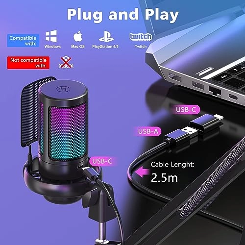 Condenser Microphone - USB Microphone
