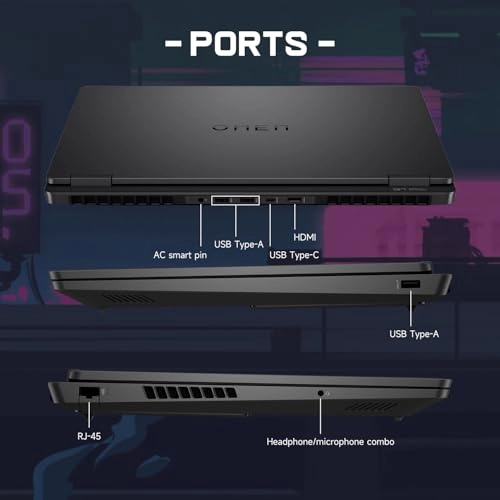 OMEN 17.3 TPN-Q299 - 17.3'' Ryzen AI 9 64GB DDR5 2TB SSD + SD620 - 512GB