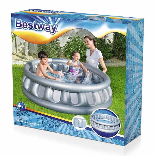 BWSUM Spaceship Plastic Padding Pool - 152 x 43cm