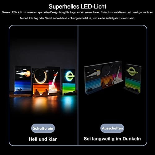 LED Lighting Set for LEGO 21340 Tales of The Space Age - Copper 5V